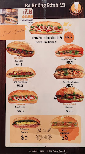Opinii despre Ba Buông Bánh Mì în Singapore - Hospitality and gastronomy