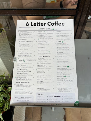 6 Letter Coffee - Singapore