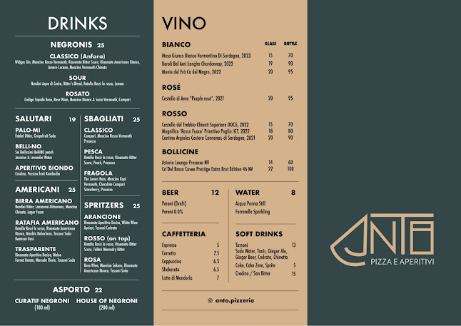 ANTO pizza e aperitivi - Hospitality and gastronomy