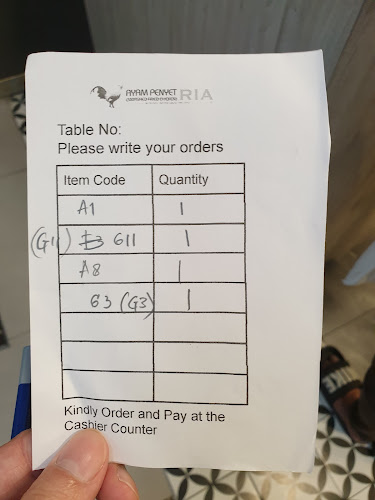 Ayam Penyet Ria - Nex