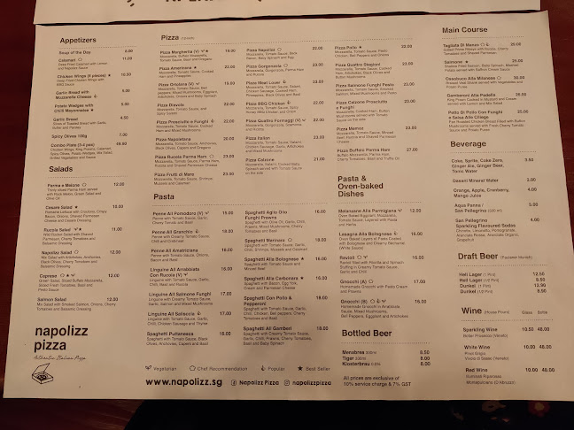 Napolizz Italian Restaurant & Bar (Anson House) - Singapore