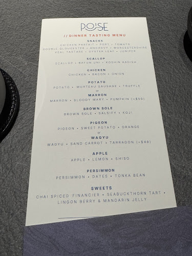 Restaurant Poise - Hospitality and gastronomy