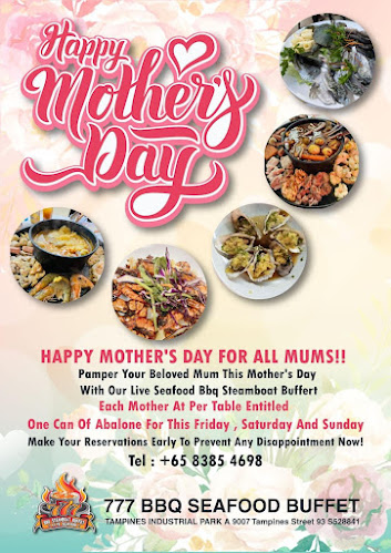 777 BBQ Steamboat Buffet Live Seafood - Singapore