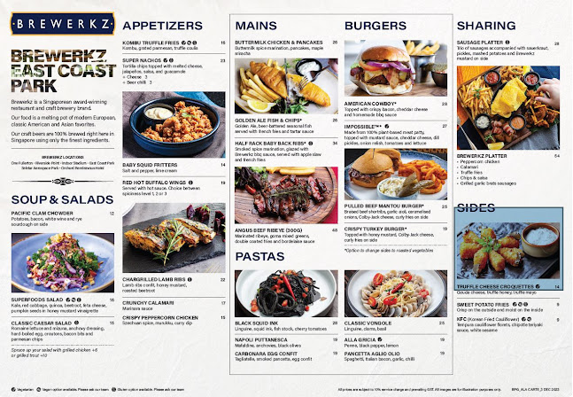 Opinii despre Brewerkz East Coast Park în Singapore - Hospitality and gastronomy