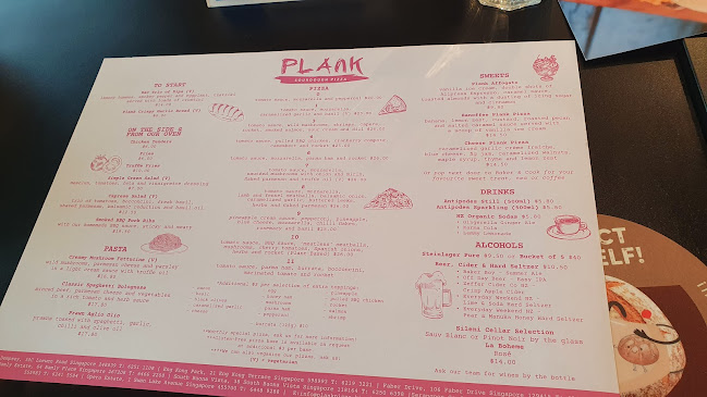 Plank Sourdough Pizza - Eng Kong Park - Singapore