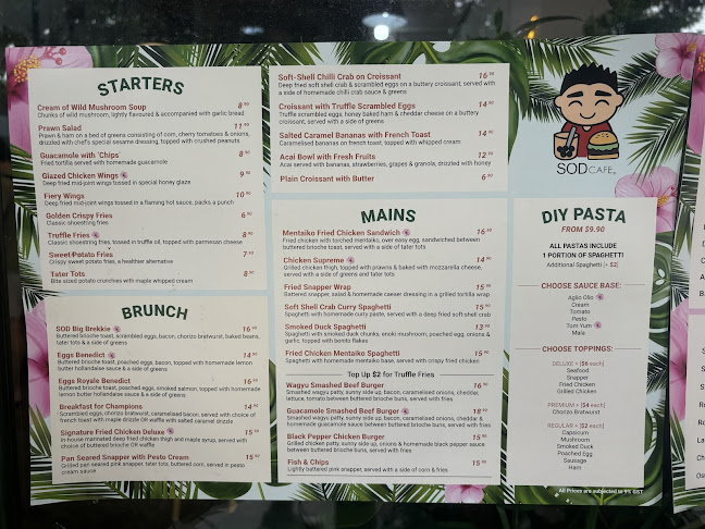 Opinii despre SOD Cafe în Singapore - Hospitality and gastronomy