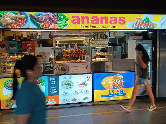 Ananas cafe burger ramly - Hospitality and gastronomy