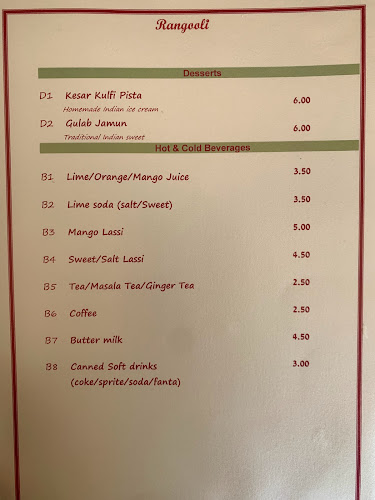 Rangooli Restaurant - Singapore