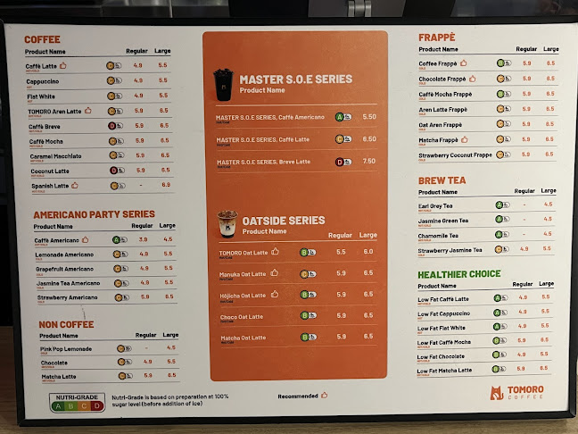 TOMORO COFFEE (Novena Square 2)