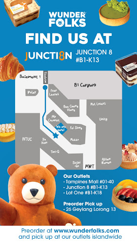 Wunderfolks Handmade Tarts | Junction 8 Bishan - Singapore