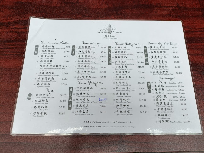 Opinii despre Noodle Man în Singapore - Hospitality and gastronomy