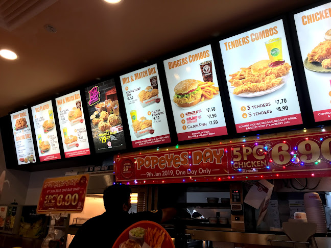 Opinii despre Popeyes Kallang Wave Mall în Singapore - Hospitality and gastronomy