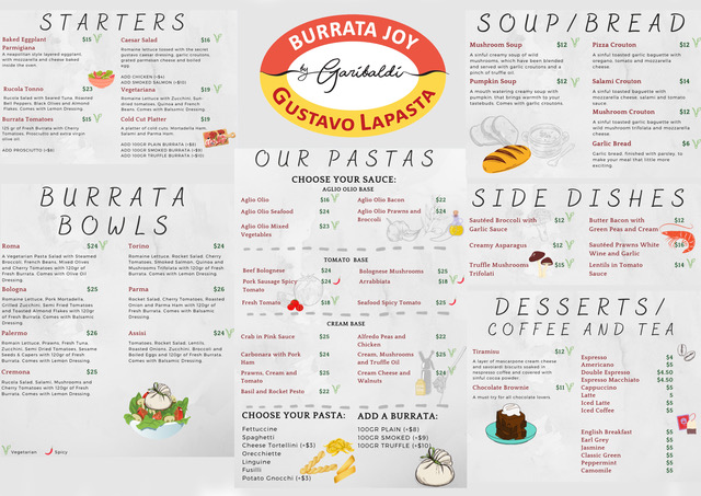 Burrata Joy & Gustavo Lapasta Katong V