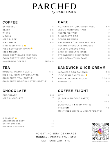 Parched by Parchmen (Woodlands) - Singapore