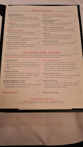 Opinii despre Ruth's Chris Steak House în Singapore - Hospitality and gastronomy