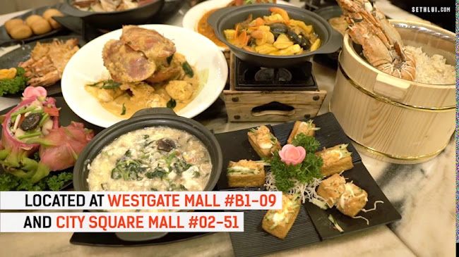 Wok Master Paya Lebar Square |Singapore Chinese Restaurant | Chili Crabs Curry Fish Head