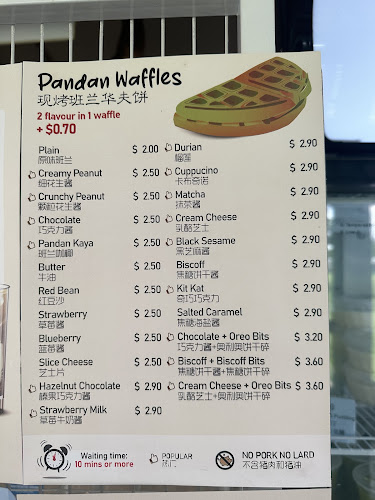 Opinii despre Kiasu Beancurd and Waffles Singapore în Singapore - Hospitality and gastronomy