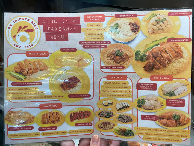 OK Chicken Rice & Humfull Laksa (Hougang) - Singapore