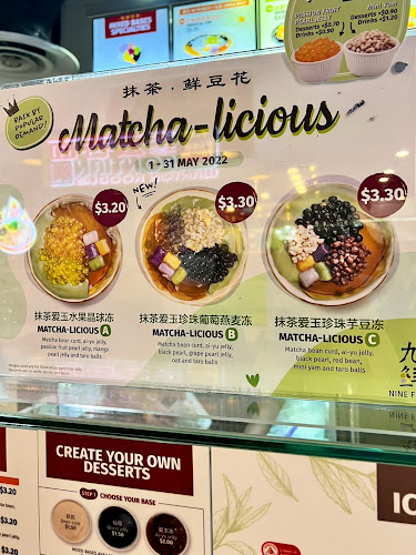 Nine Fresh Desserts Taiwan