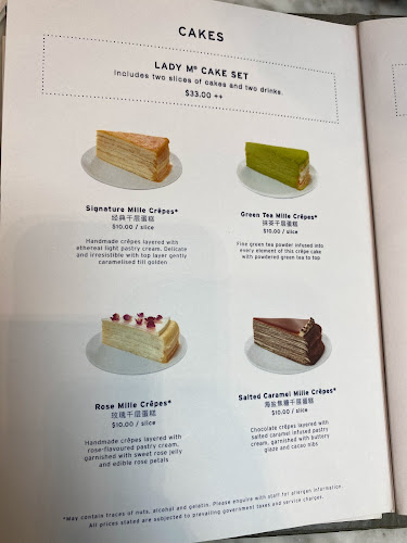 Lady M @ Jewel Changi Airport - Singapore