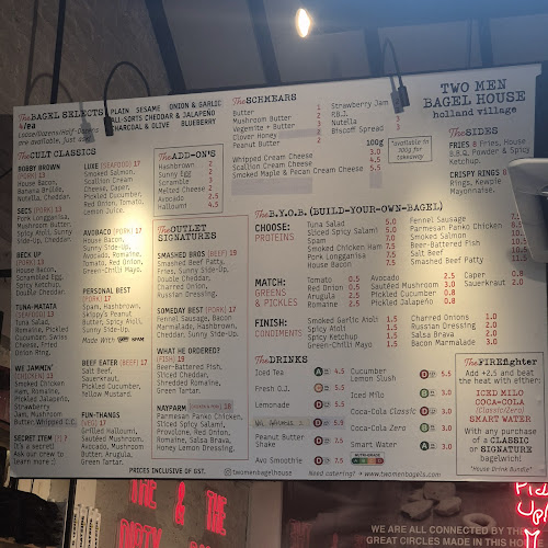 Two Men Bagel House Holland Village