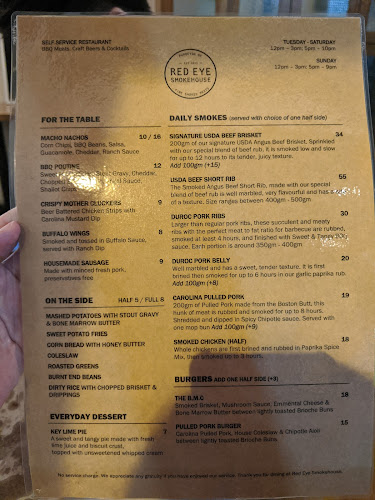 Red Eye Smokehouse - Hospitality and gastronomy