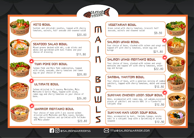 Salmon Warrior - SingPost Centre - Singapore