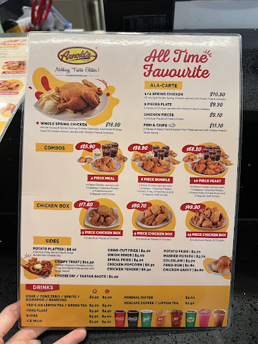 Opinii despre Arnold's Fried Chicken Marymount Branch în Singapore - Hospitality and gastronomy