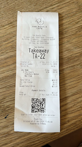 The Royals Cafe (Siglap) - Hospitality and gastronomy