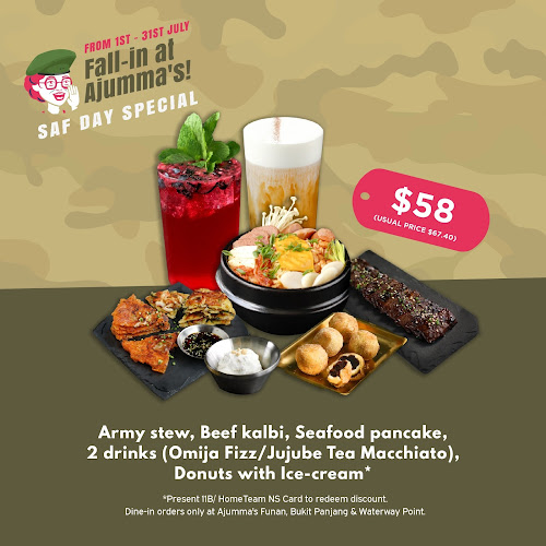 Ajumma's (Waterway Point) - Singapore