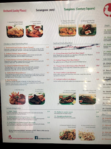 Ayam Penyet President