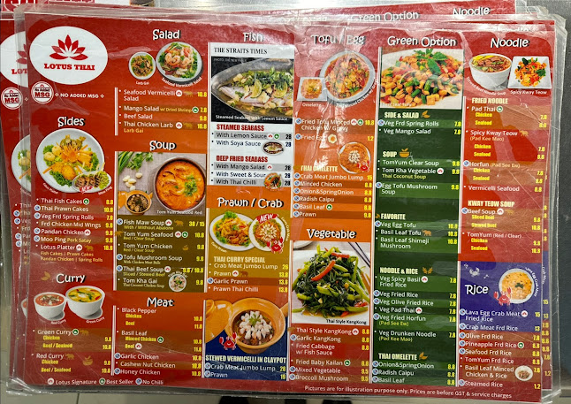 Opinii despre Lotus Thai Singapore în Singapore - Hospitality and gastronomy