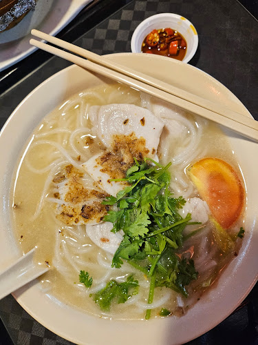 Sliced Fish. Fish Head. Seafood Soup