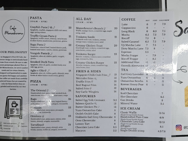 Comentarii opinii despre Cafe Monochrome (Chinatown)