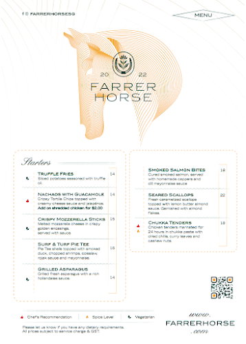 Farrer Horse - Hospitality and gastronomy