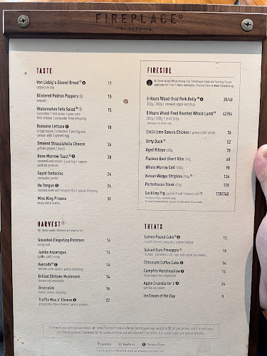 Fireplace – Open Wood Fire Grill @ One Holland Village - Singapore