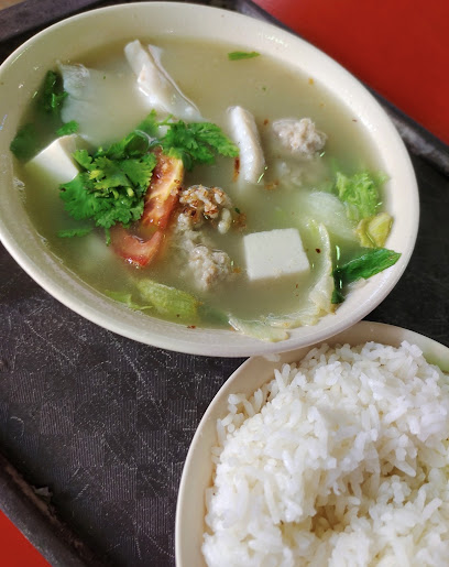 Sliced Fish. Fish Head. Seafood Soup