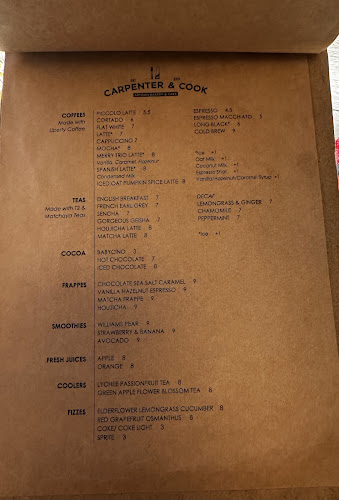 Comentarii opinii despre Carpenter & Cook