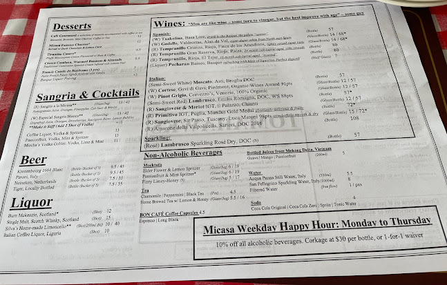 Opinii despre Micasa Kitchen & Bar în Singapore - Hospitality and gastronomy