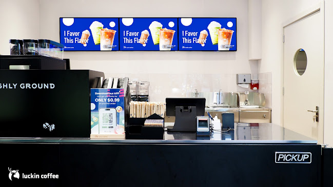 luckin coffee - Woods Square - Singapore