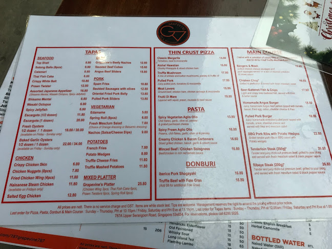 Grapevine Cafe Bar & Restaurant - Hospitality and gastronomy