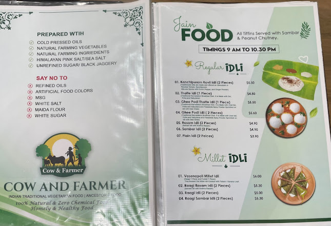 Opinii despre Cow and Farmer Pure Veg Restaurant în Singapore - Hospitality and gastronomy