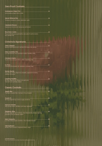 Christina's Singapore Duxton - Hospitality and gastronomy