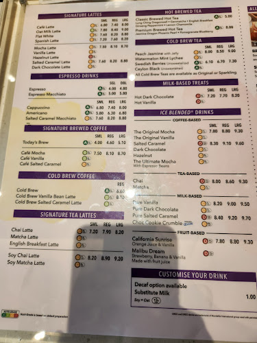 Opinii despre Coffee Bean and Tea Leaf (Komo Shoppes) în Singapore - Hospitality and gastronomy