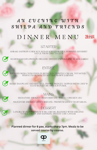 Chef'd club- Halal, Modern Indian and European Cuisine