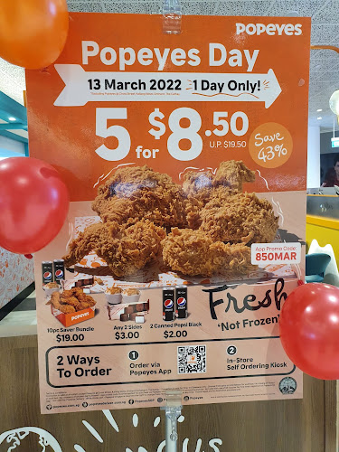 Comentarii opinii despre Popeyes Ang Mo Kio Hub