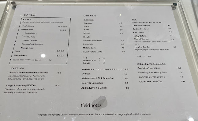 Fieldnotes, Neil Road