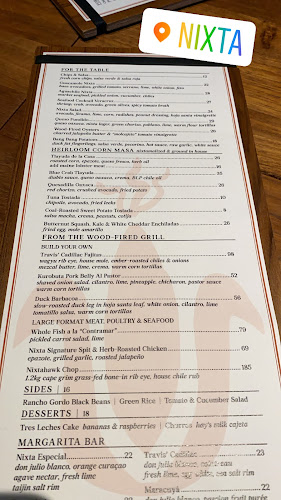 Comentarii opinii despre Nixta Mexican Grill & Bar