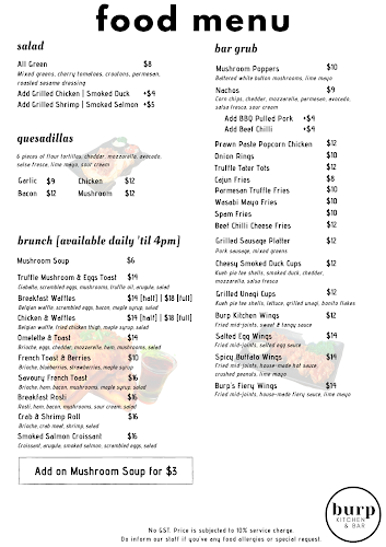 Burp Kitchen & Bar (Bishan Park) - Hospitality and gastronomy