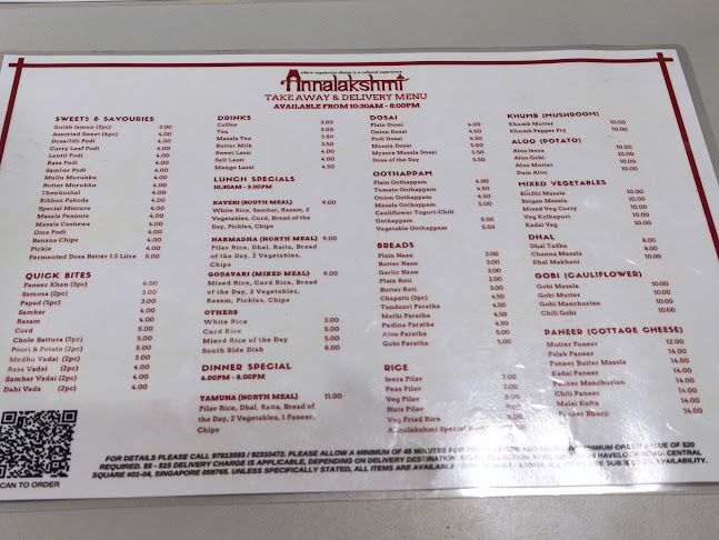 Annalakshmi Restaurant - Singapore